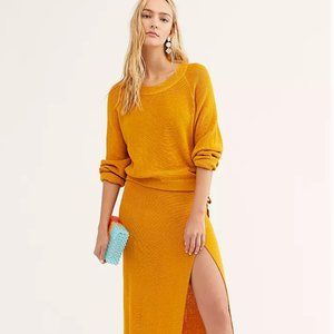 FREE PEOPLE Beach Eyes on You Sweater Set